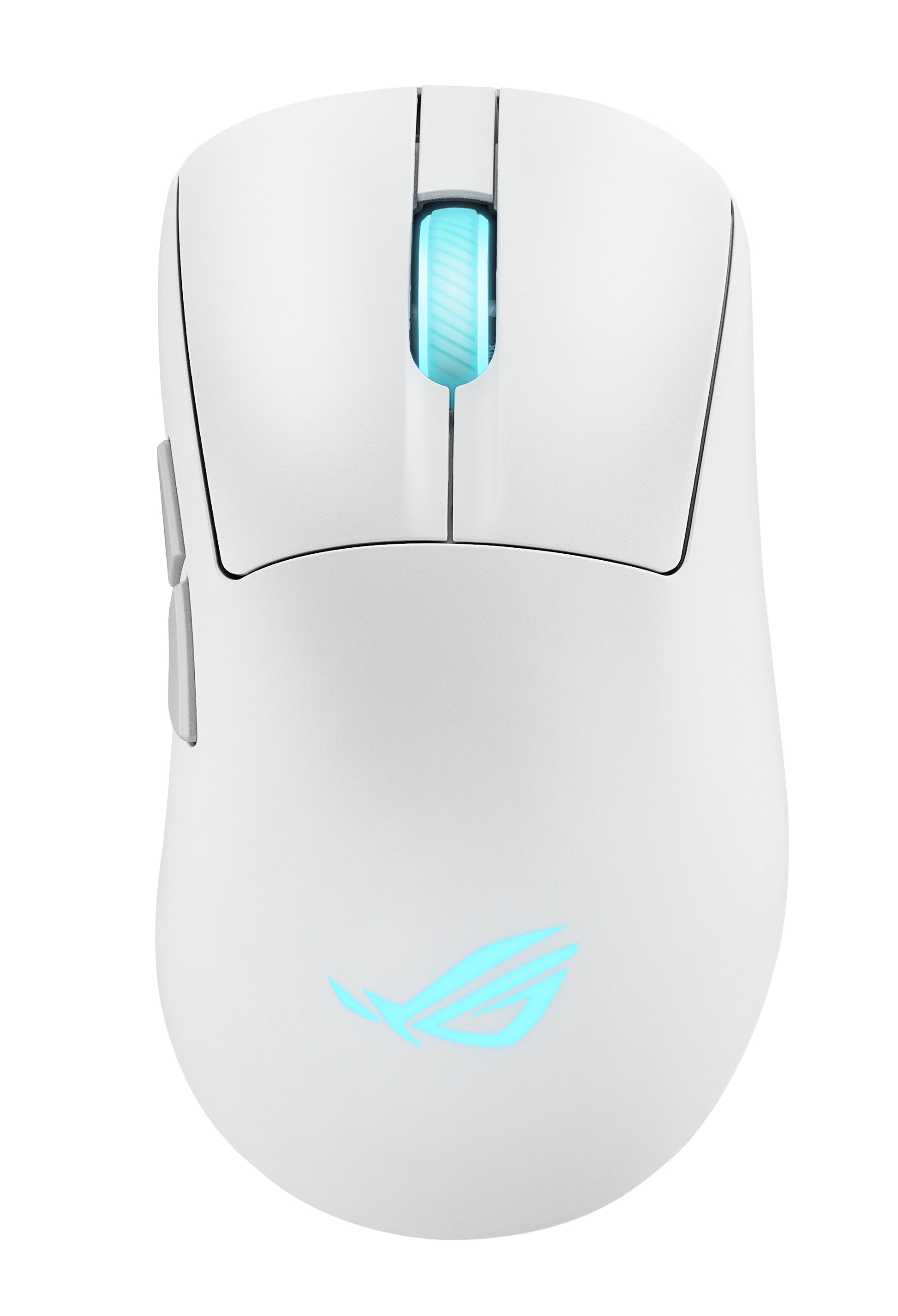 ASUS ROG Keris II Origin – Gaming-Maus – Kabellos (Bluetooth/2,4 GHz), 42000 DPI, Rechts, Weiss