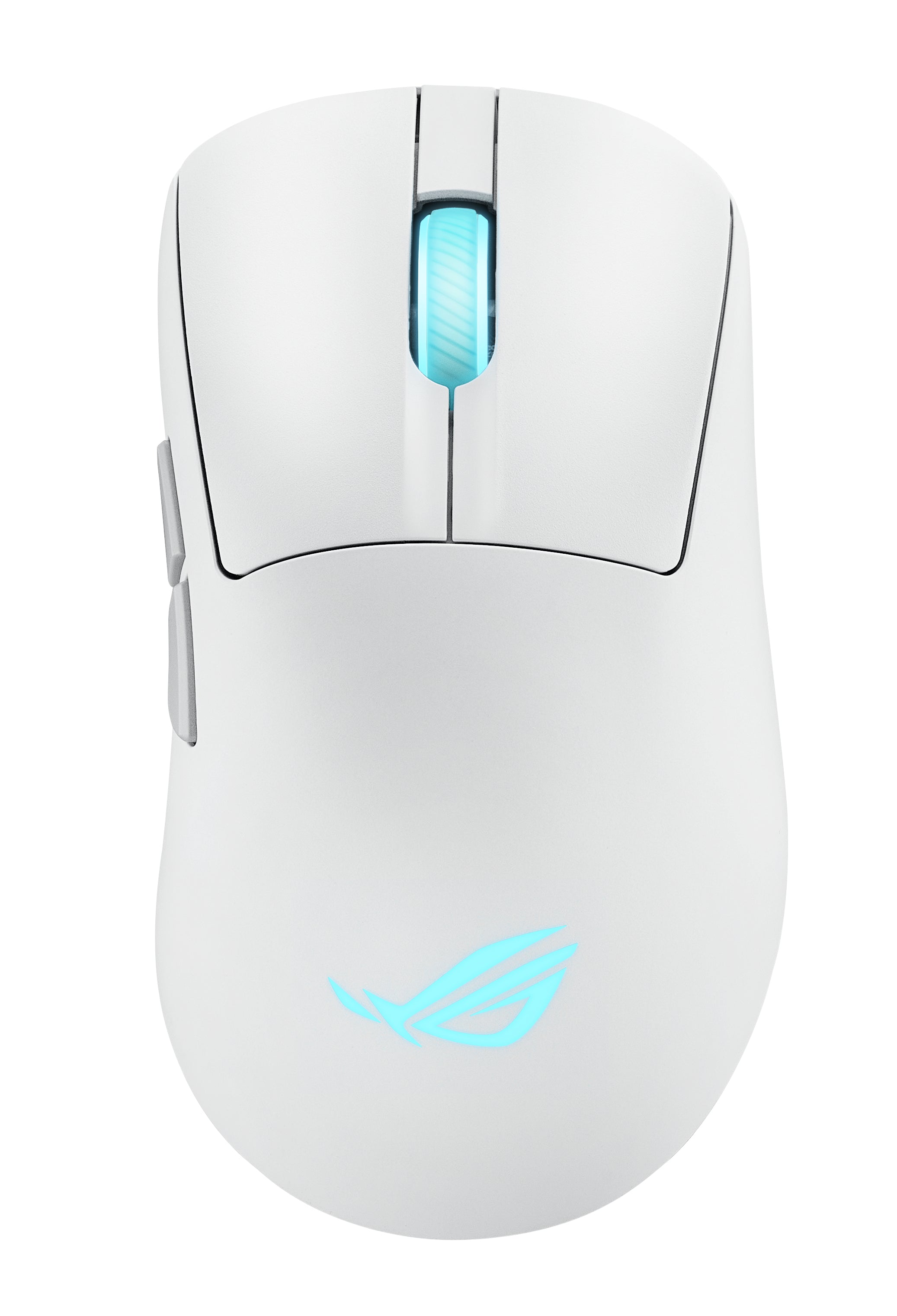 ASUS ROG Keris II Origin – Gaming-Maus – Kabellos (Bluetooth/2,4 GHz), 42000 DPI, Rechts, Weiss