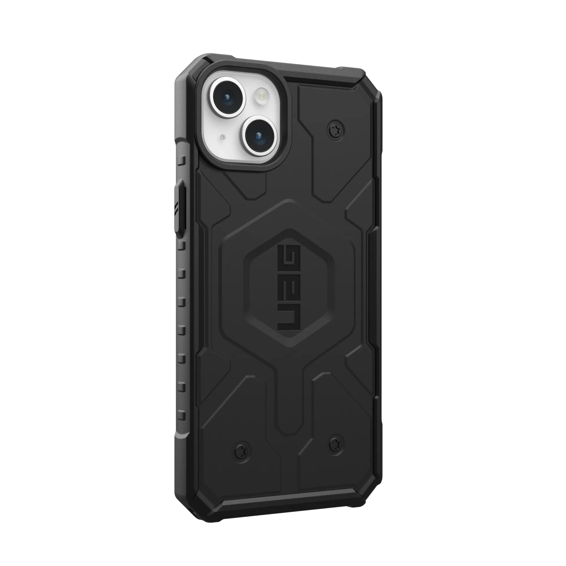 Urban Armor Gear Backcover – für Apple iPhone 15 Plus – schwarz – MagSafe-kompatibel