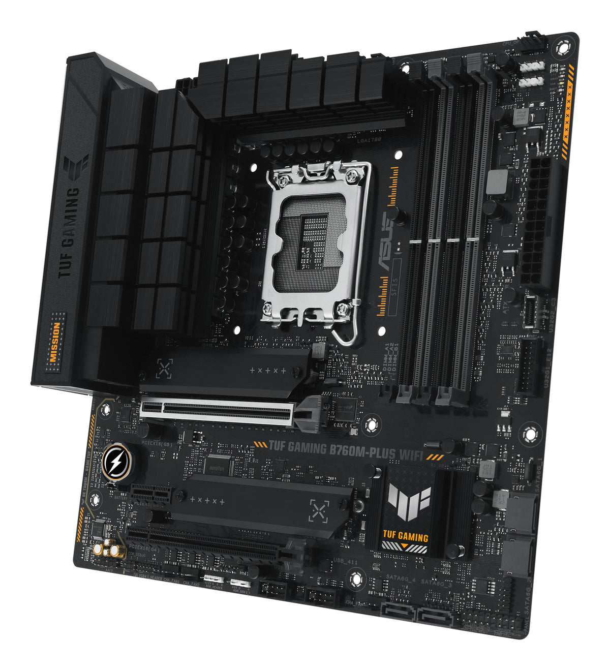 ASUS TUF GAMING B760M-PLUS – Mainboard – LGA 1700, Intel B760, mATX, DDR5