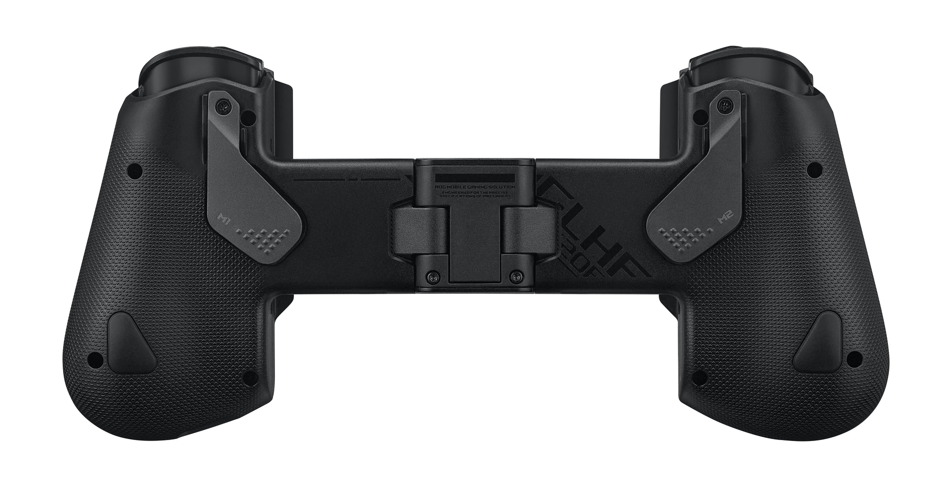 ASUS ROG Tessen – Gamepad – USB 3.2 Gen 1 (USB‑C), RGB, Programmierbare Tasten, für Android, Schwarz/Grau