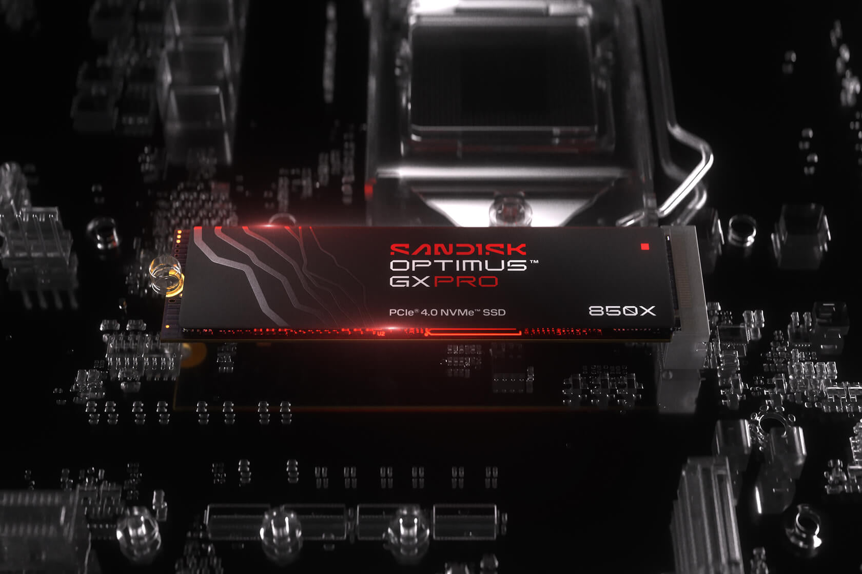 SanDisk Optimus GX PRO 850X – 2 TB M.2 2280 NVMe PCIe 4.0 SSD
