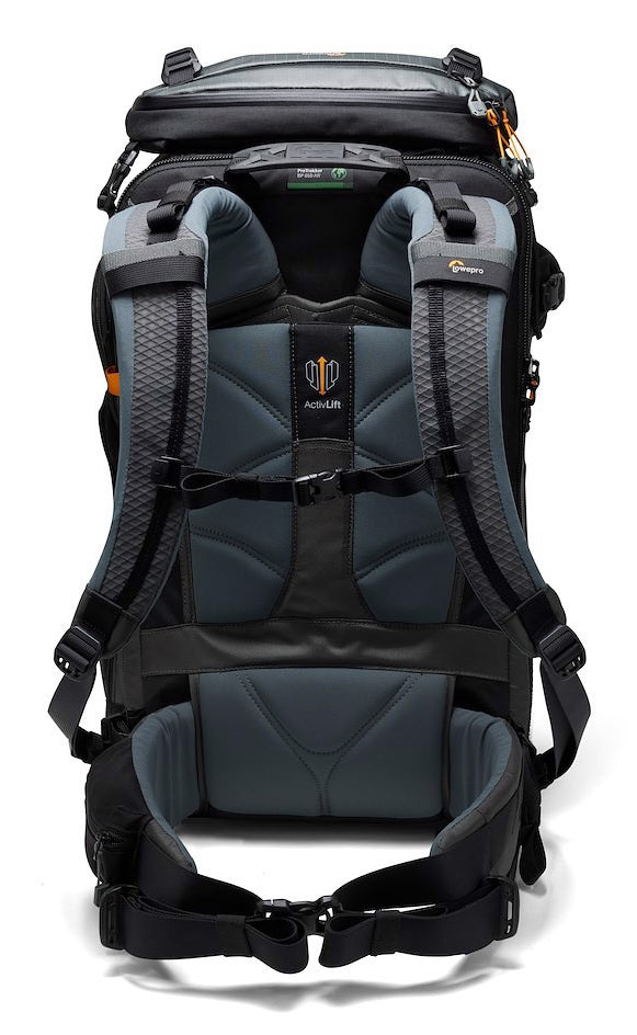 Lowepro Pro Trekker BP 650 AW II Rucksack – 43 l, Regenhülle – für DSLR, Systemkameras, DJI Osmo/Mavic – Grau
