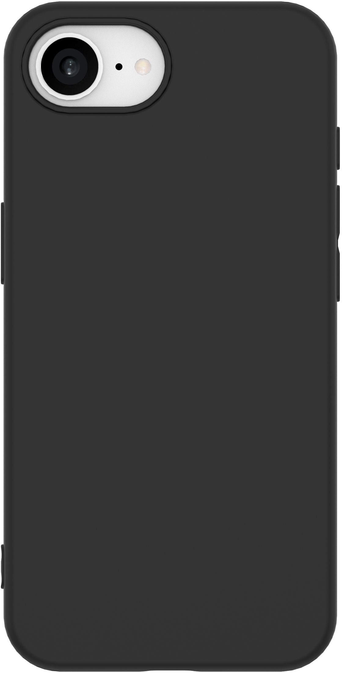 eSTUFF INFINITE Vienna – Backcover – für iPhone, recyceltes TPU, schwarz, GRS-zertifiziert
