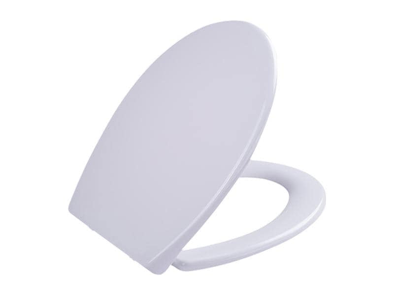 COCON Toilettensitz – Duroplast, weiss, mit Deckel, Absenkautomatik, 37,2 × 44,6 × 5,2 cm