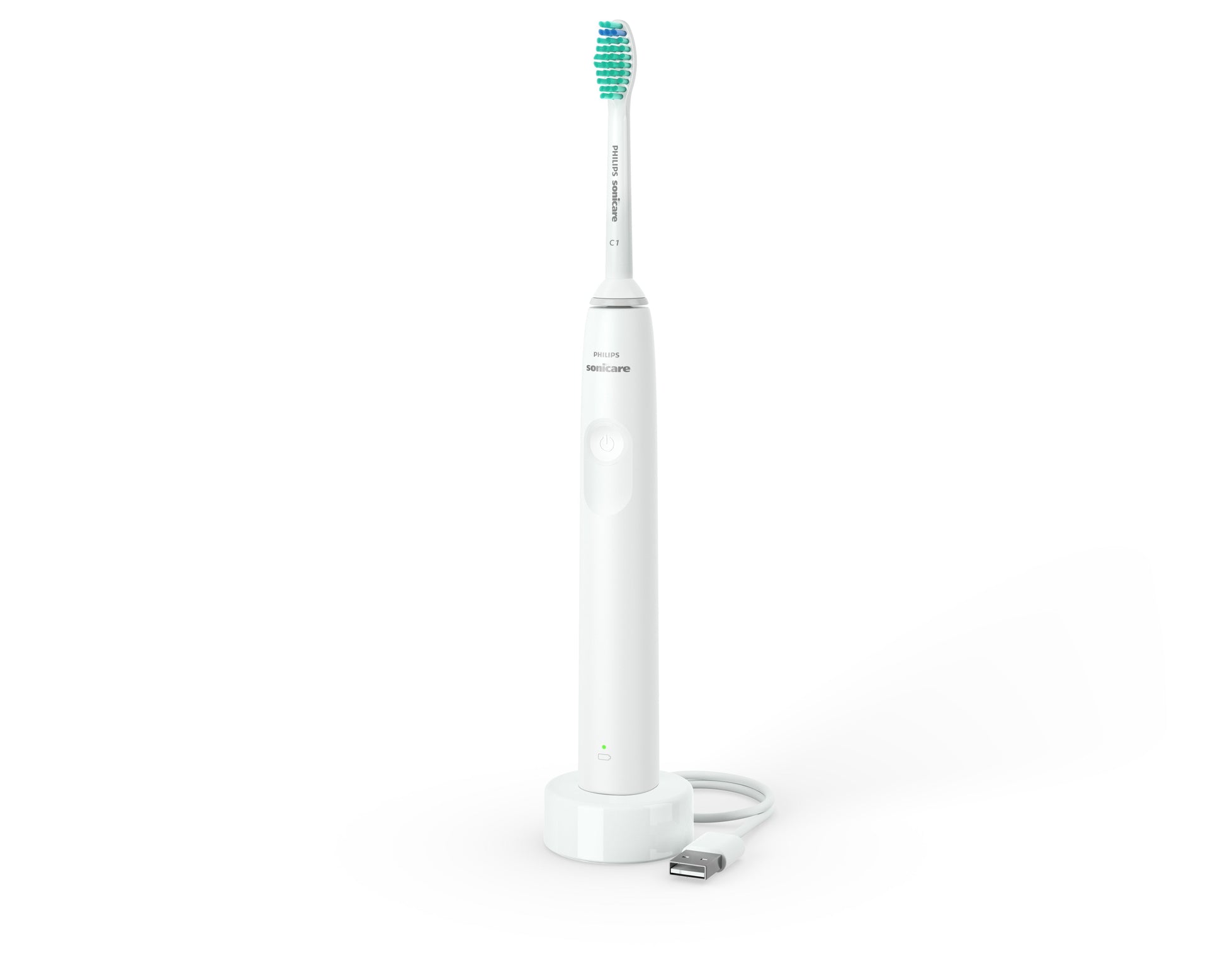Philips Schallzahnbürste 2100 Serie HX3651/13 – weiss