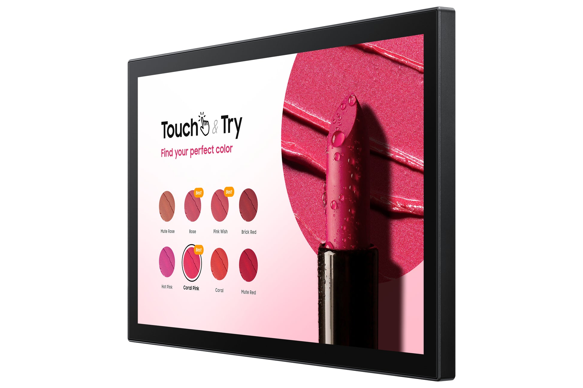 Samsung QB13C-T – 13" Touch, 1920 × 1080 (Full HD), IPS, LAN