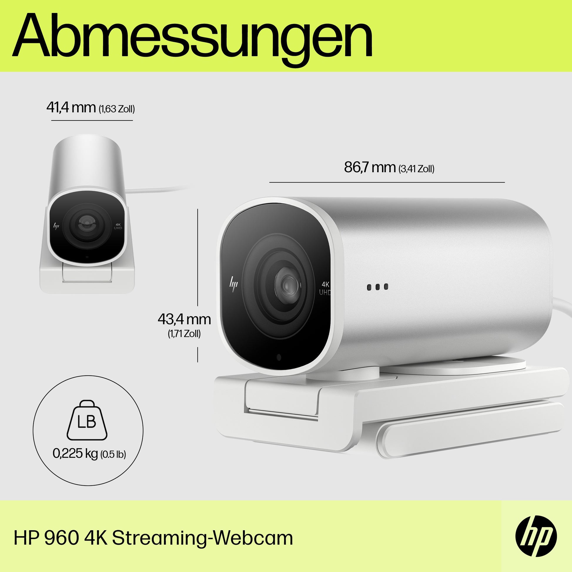 HP 960 – Webcam – 4K