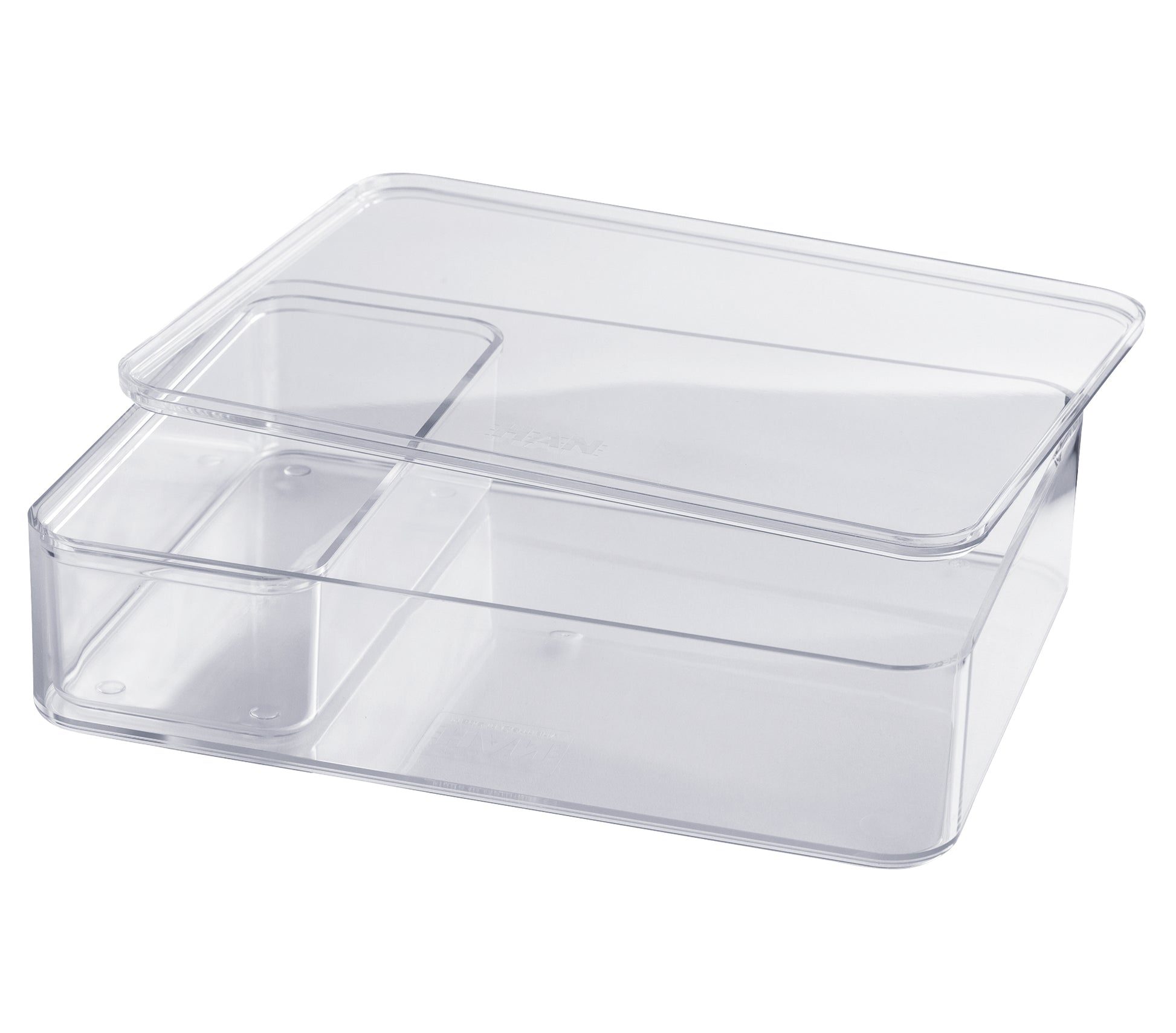 HAN Smart Organizer Allison 1110-23 Schubladenelement – 1 Schublade, transparent, ABS, B 260 × H 68 × T 195 mm