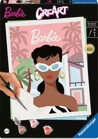Ravensburger Malen nach Zahlen Set Barbie – ab 12 Jahren – 1 Bild – 240 × 300 mm