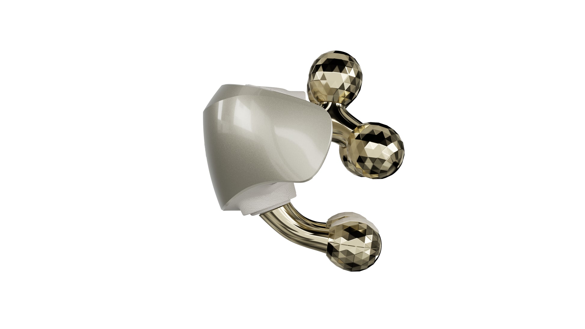 SKG Schulter- und Nackenmassagegerät H7 Ultra-E – Rollenmassage, mit Wärmefunktion – Akku – Gold
