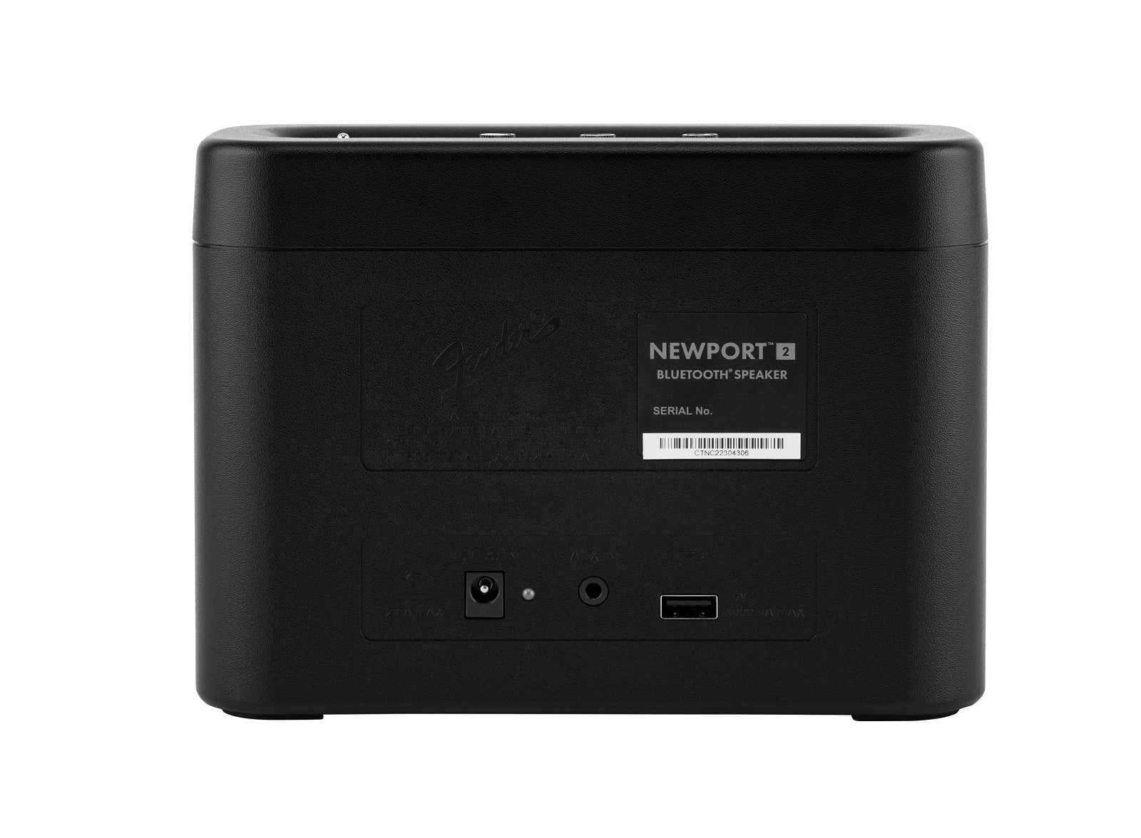 Fender Newport 2 – Bluetooth-Lautsprecher – 12 h Akku, 30 W, Bluetooth 5.0, Metall, Schwarz