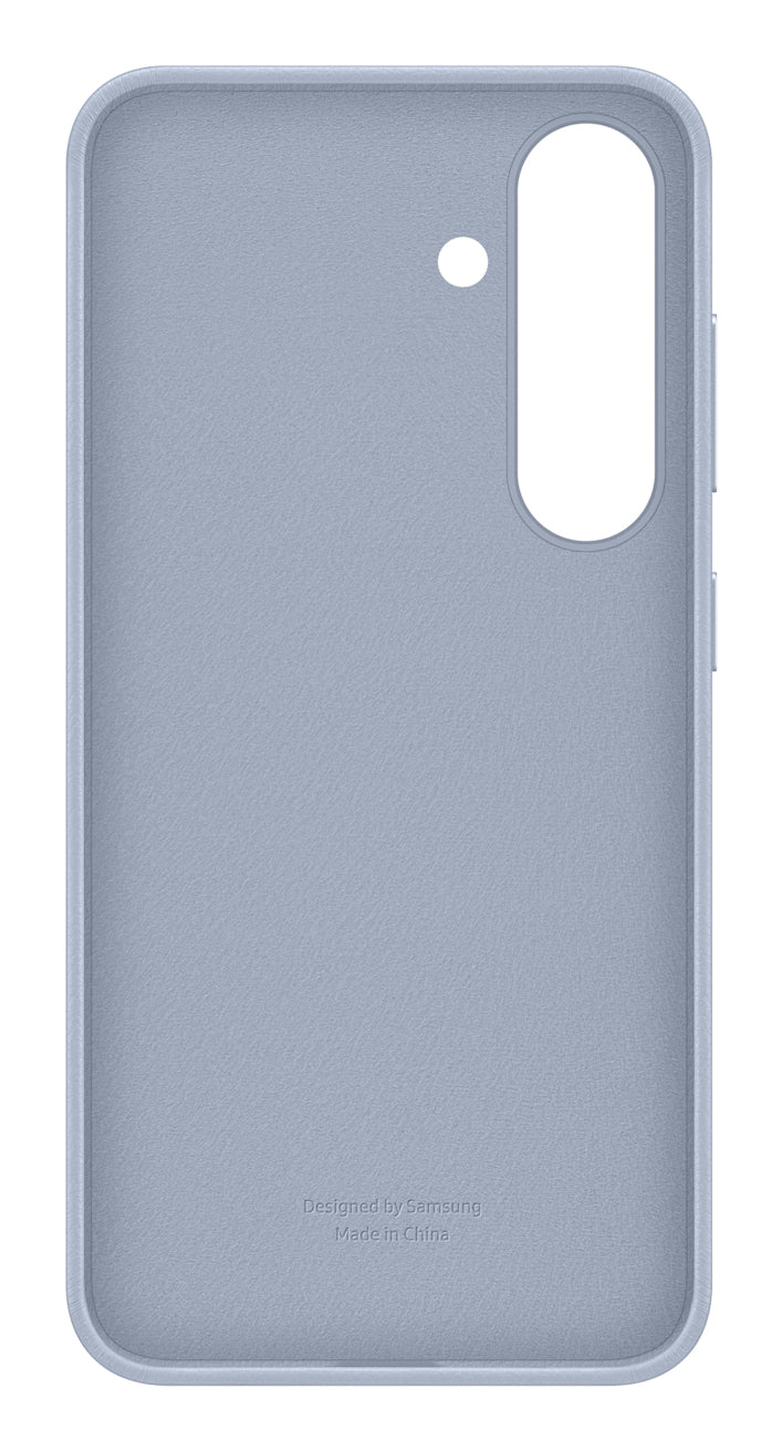 Samsung Backcover – für Galaxy S25 – hellblau – Kunstleder