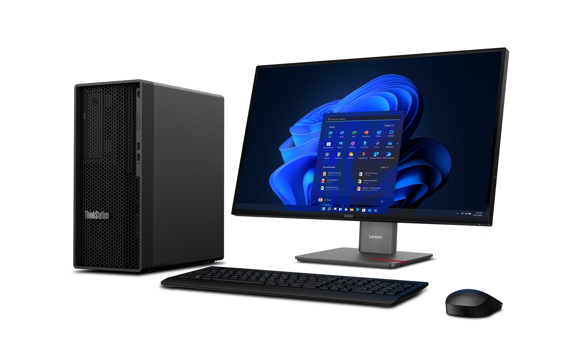 Lenovo ThinkStation P2 Gen 2 Tower – Intel Core Ultra 5 225, 32 GB RAM, 512 GB SSD, Windows 11 Pro
