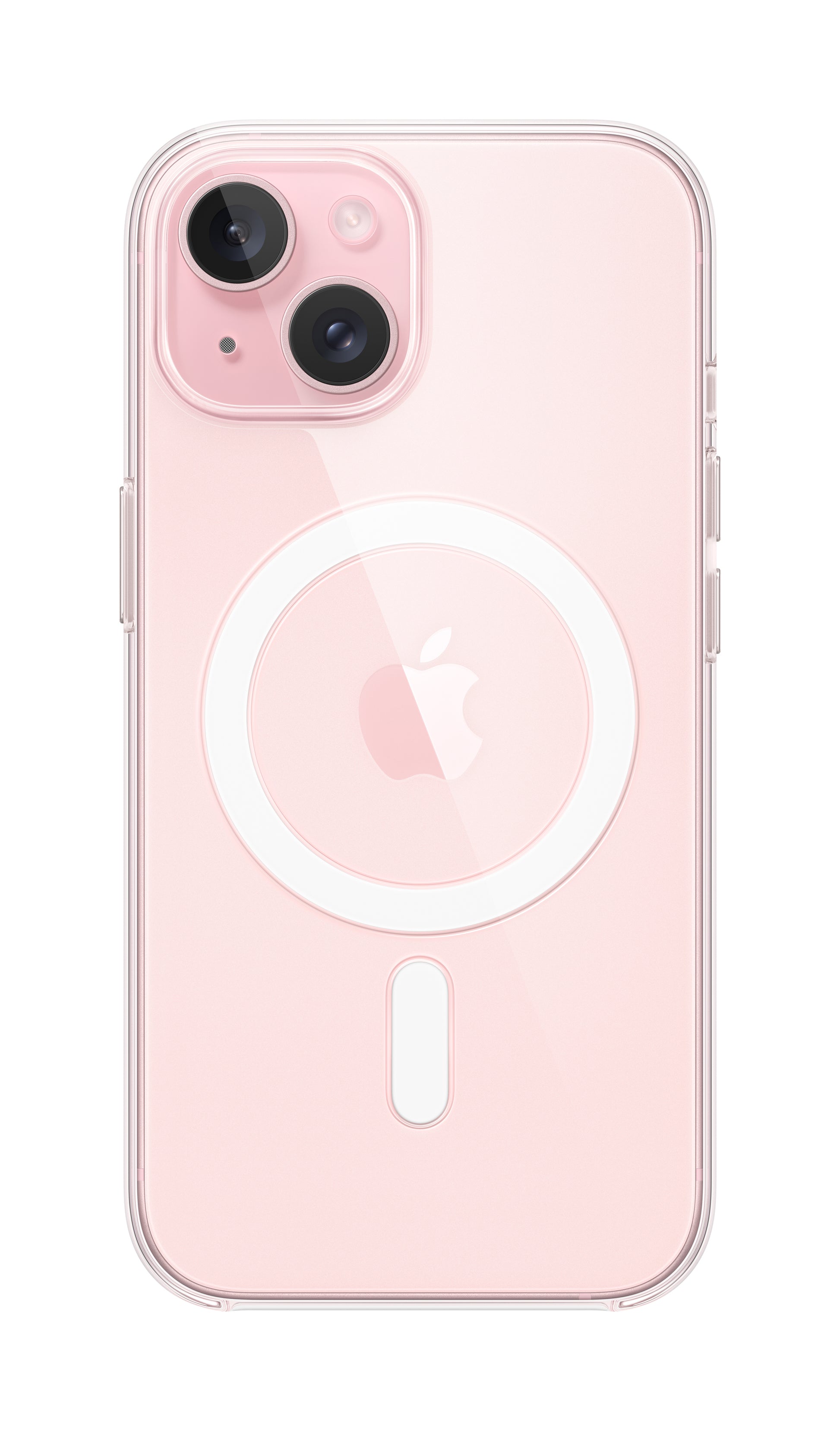 Apple Clear Case Backcover – für Apple iPhone 15, MagSafe, PC, Transparent