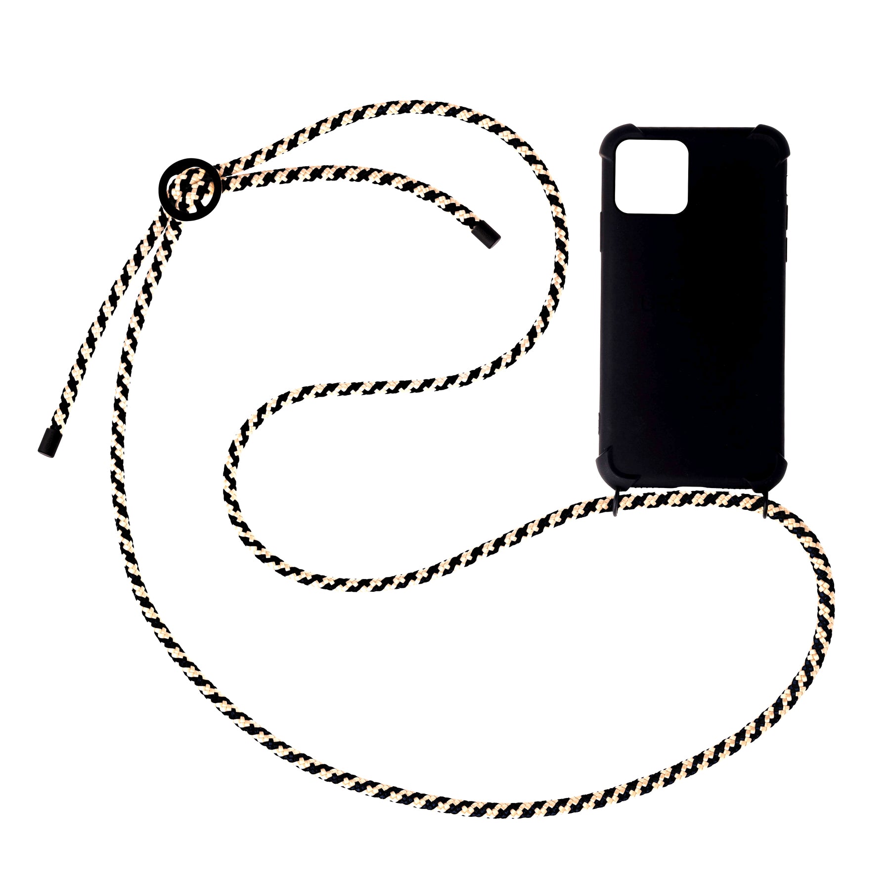 Urbany's Necklace Case Backcover – für Apple iPhone 15 Pro Max, Kunststoff, Blackberry Muffin, mit Trageband