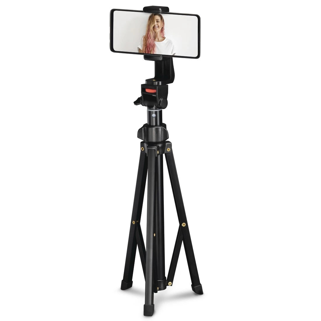Hama Rotary II Selfie-Stick – bis 150 cm – 1 kg Traglast – für Smartphones – schwarz