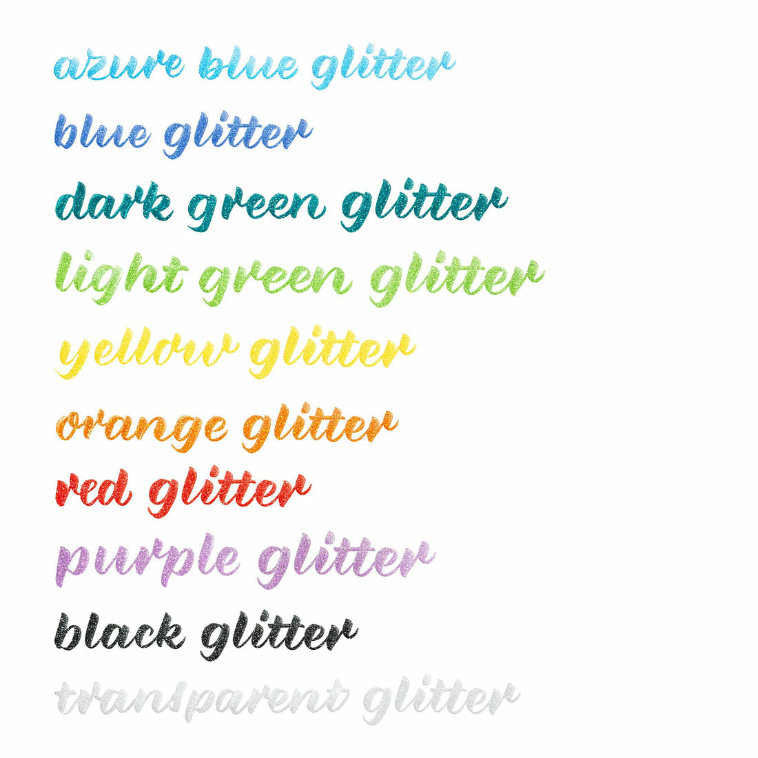 Edding 1340 Brushpen Glitzer – Pinselspitze, 1–6 mm, wasserbasiert, 10 Farben