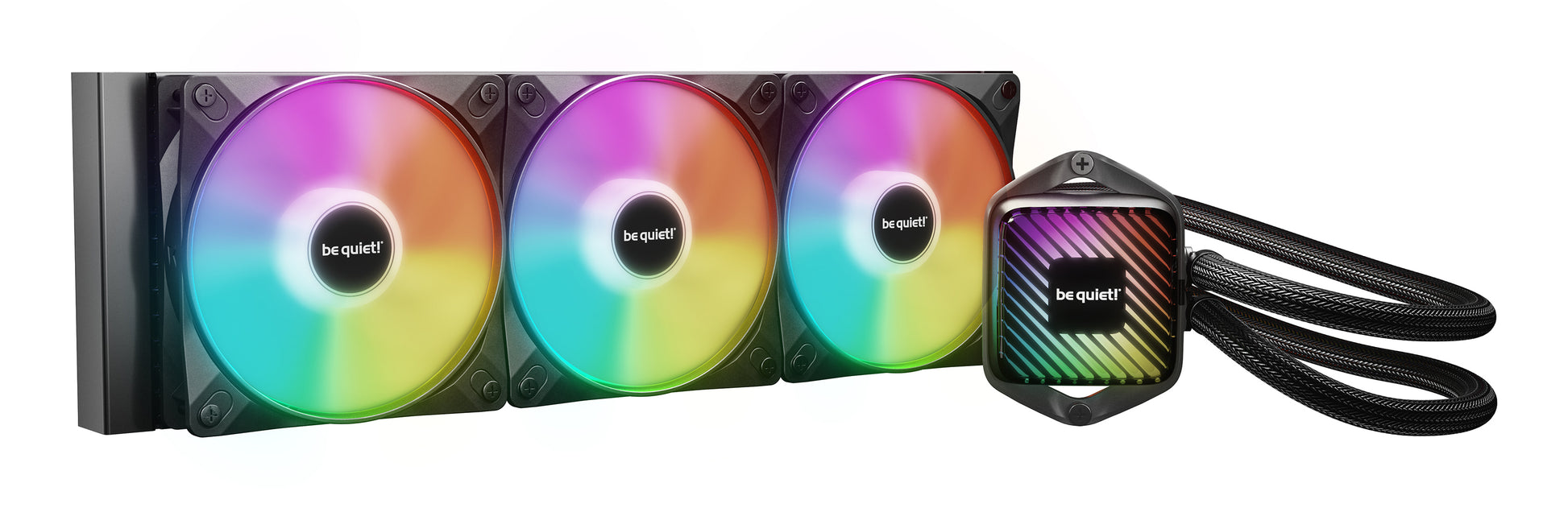 be quiet! be quiet Pure Loop 3 LX 360 mm All-in-One-Flüssigkeitskühler – 3×120 mm Lüfter, RGB – Schwarz