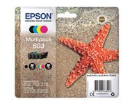 Epson Tintenpatronen-Multipack 603, CMYK, 4er-Pack – für Inkjetdrucker/Multifunktionsgeräte