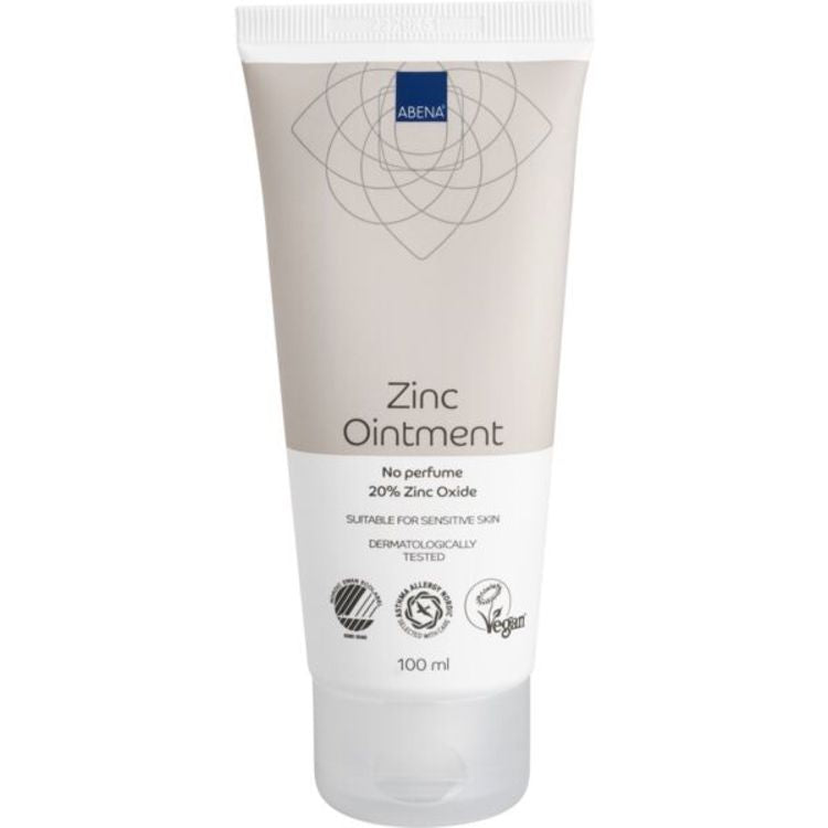 Abena Zink-Crème – parfumfrei, ohne Parabene – 100 ml