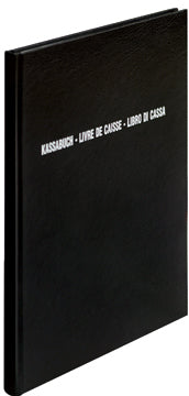 ADOC – Kassabuch – 226 × 178 mm – 48 Blatt, Schwarz