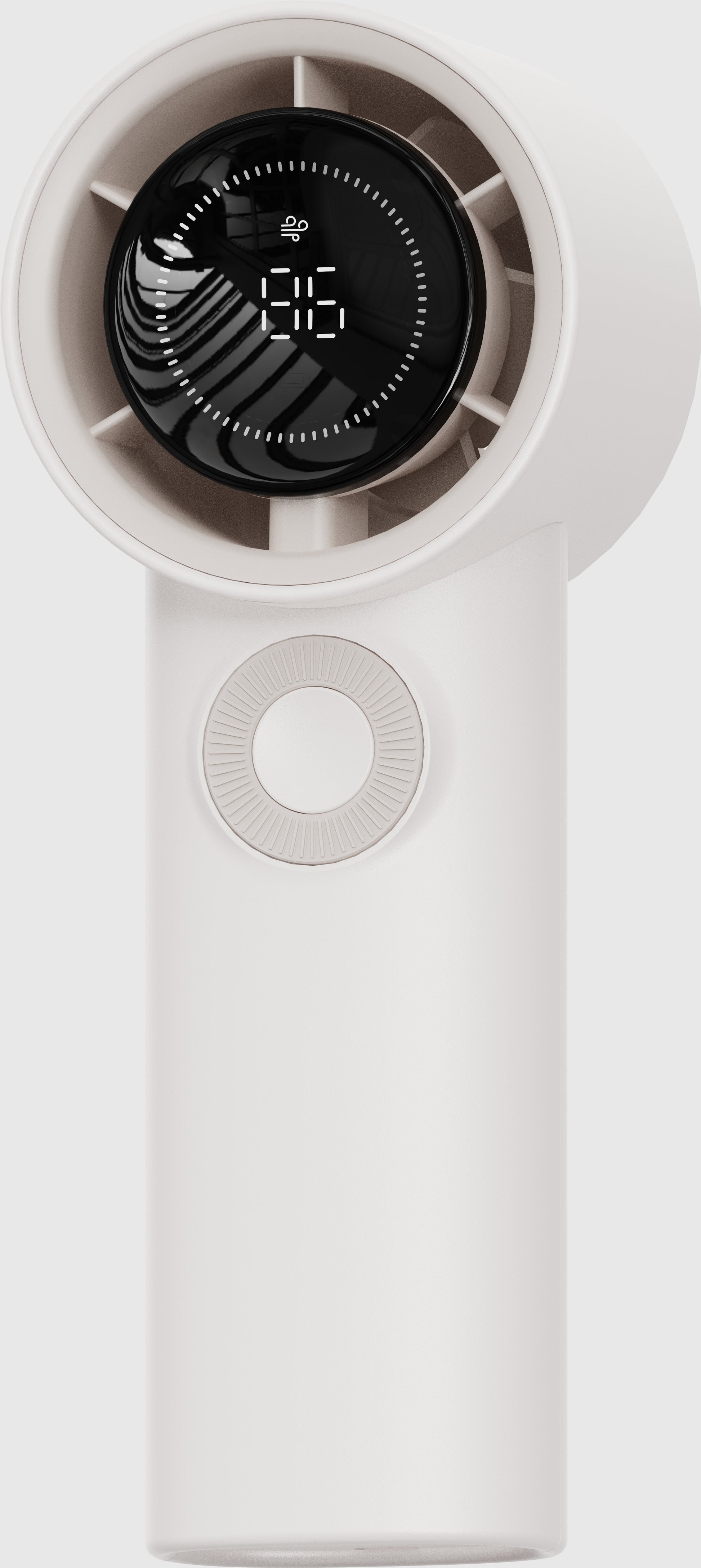 Aiolos Handventilator AURA 67.AF01WS – 100 Stufen, USB-C, Weiss