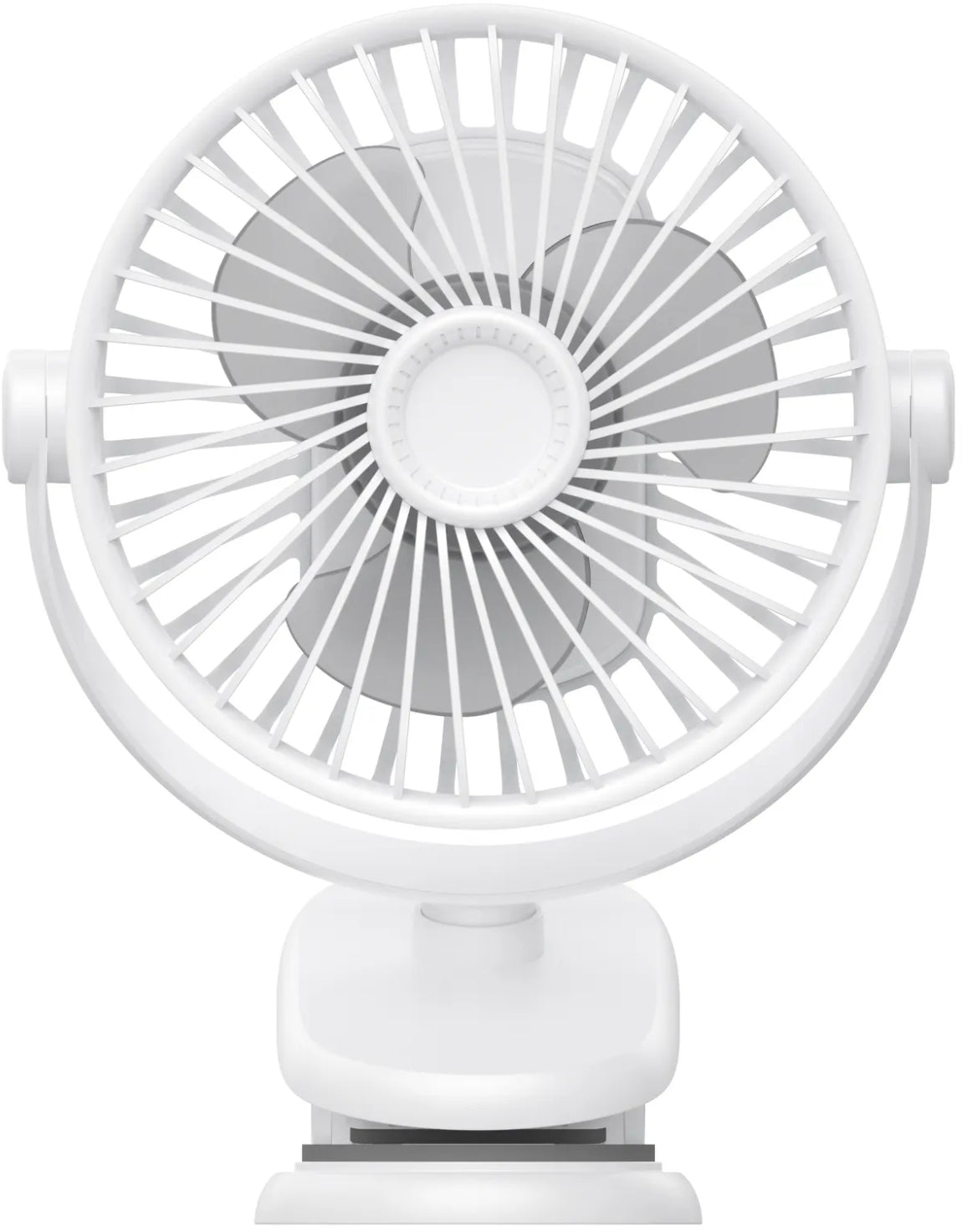 Aiolos USB-Tischventilator METEO 67.GF10WS – 10 W, 2400 mAh, USB-C, Weiss