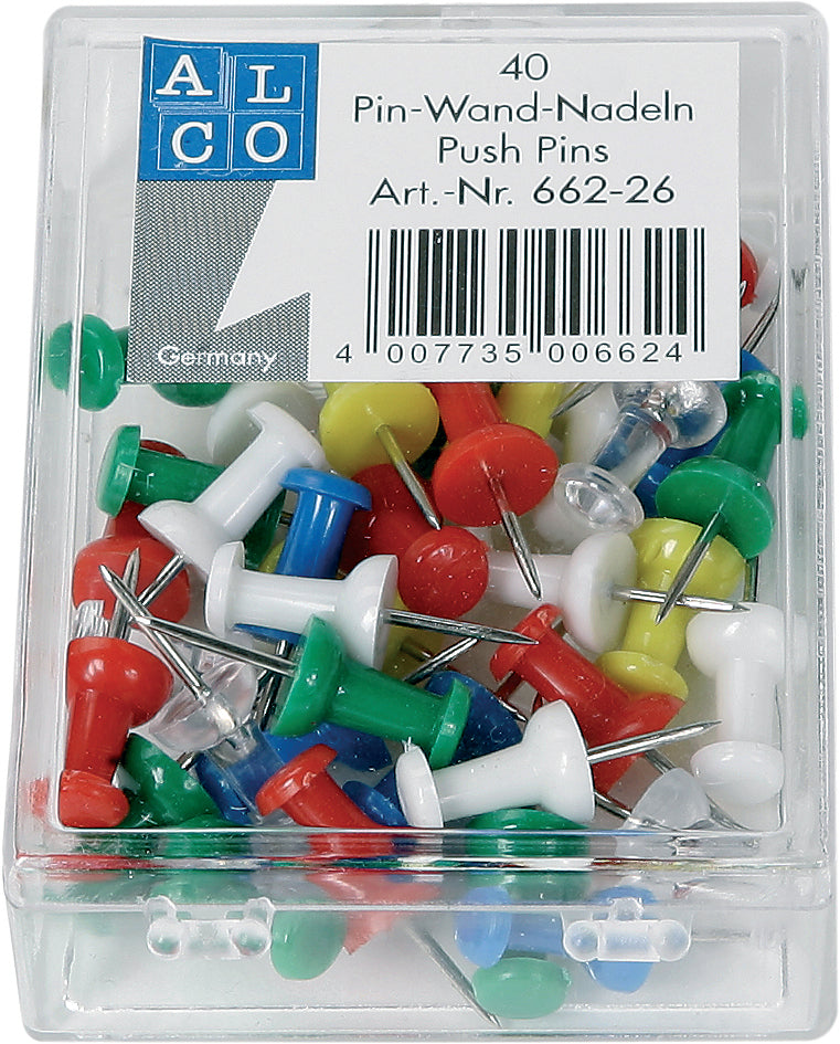 Alco Pinnnadeln 662-15 – 40 Stk. – blau