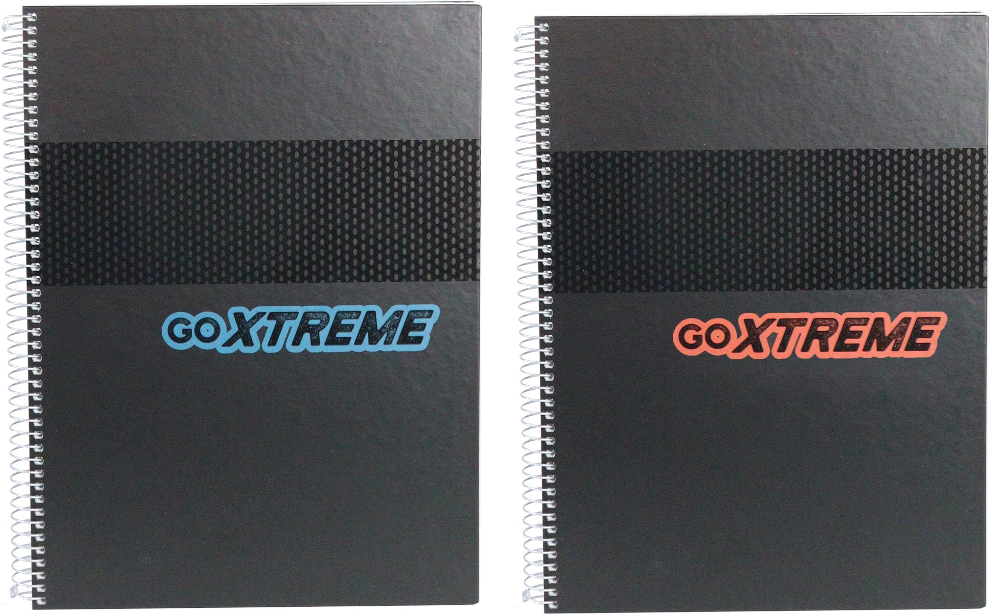 Ancor GoXtreme Spiralbuch – A5 – kariert 5 mm – 80 Blatt – 90 g/m² – Hardcover, Spot-UV, Matt-Lamination