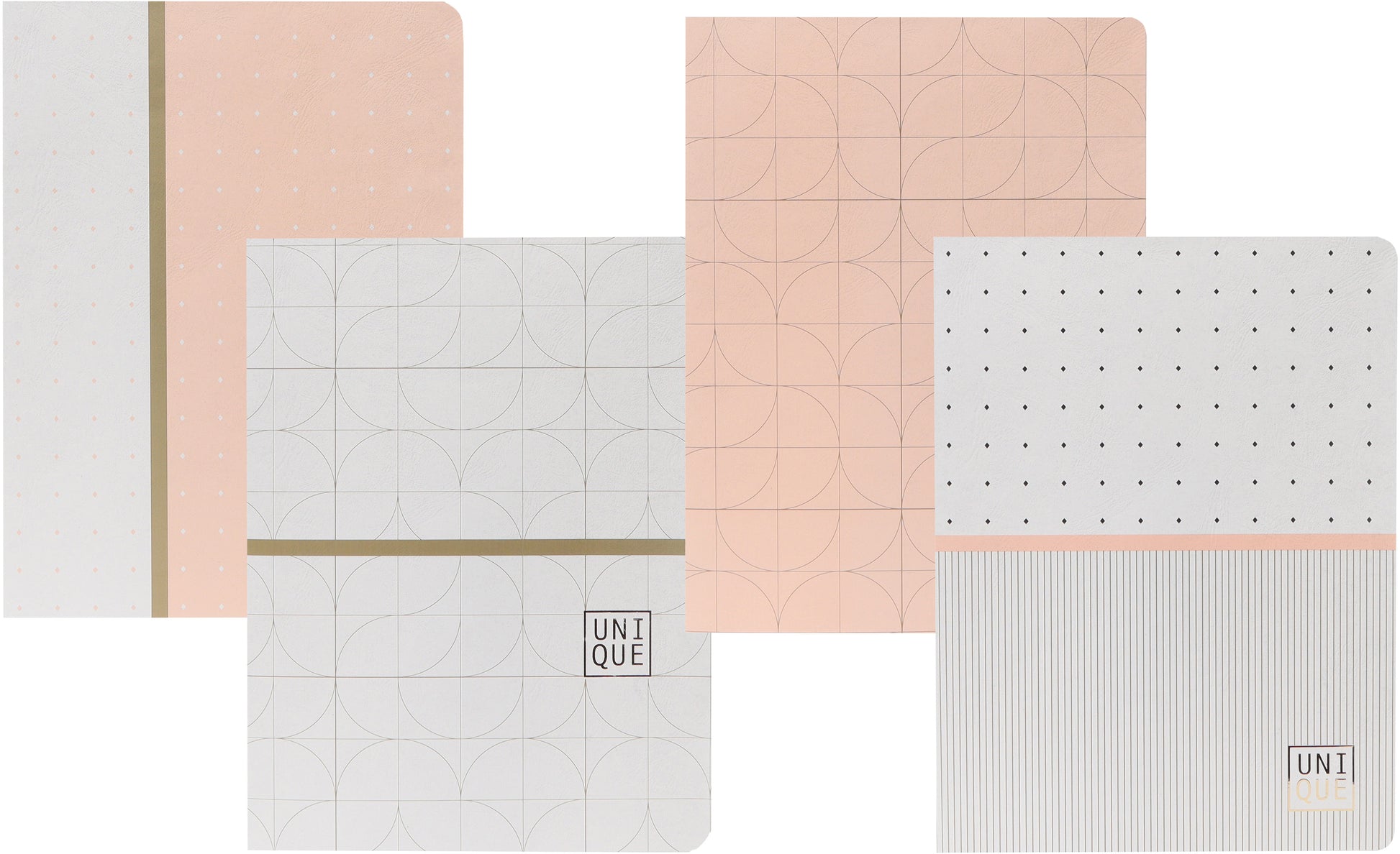 Ancor Unique Notizheft – A5 – kariert – 48 Blatt