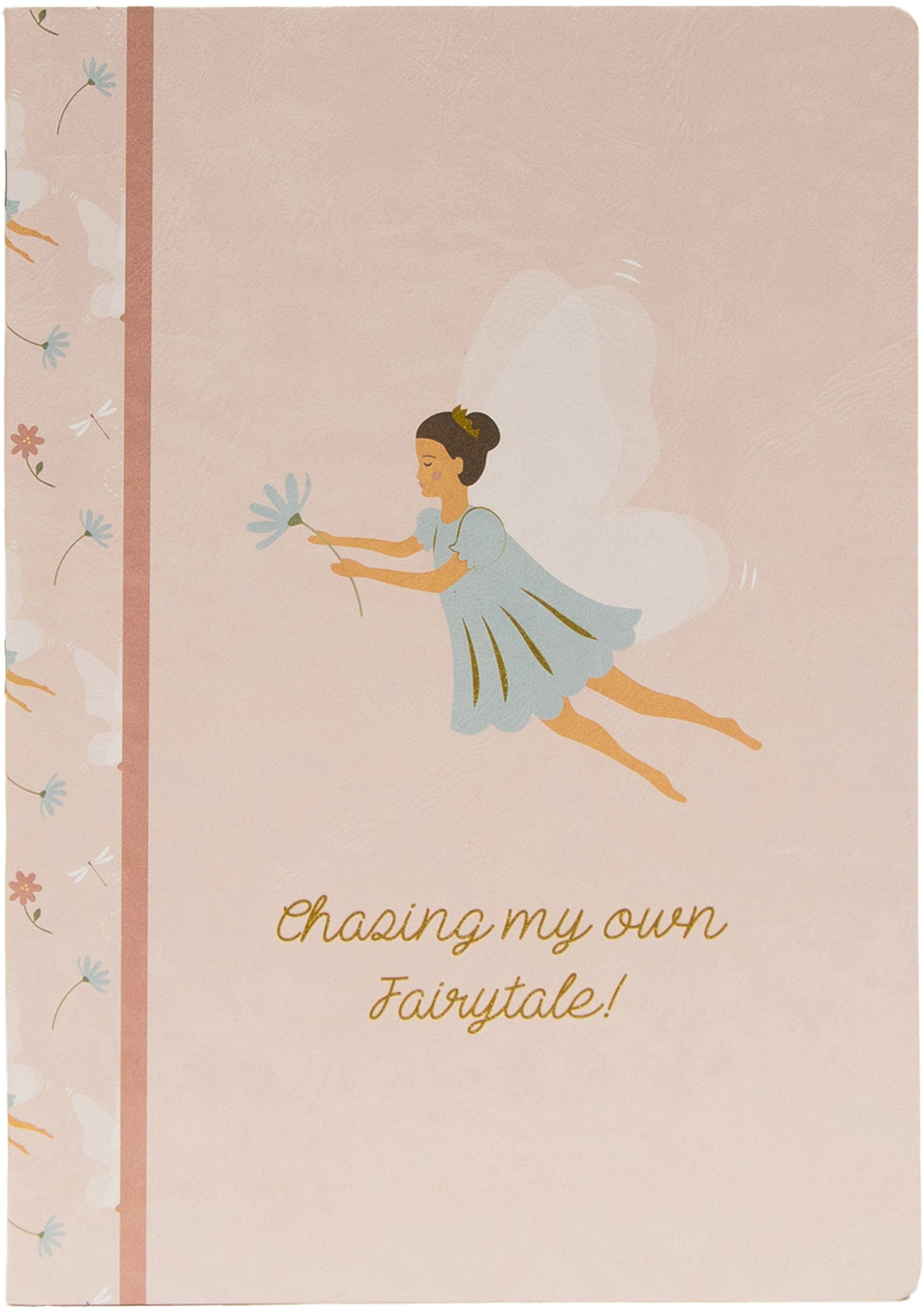 Ancor Notizheft – A4 – liniert – 48 Blatt – Softcover, Fairies Rose, FSC
