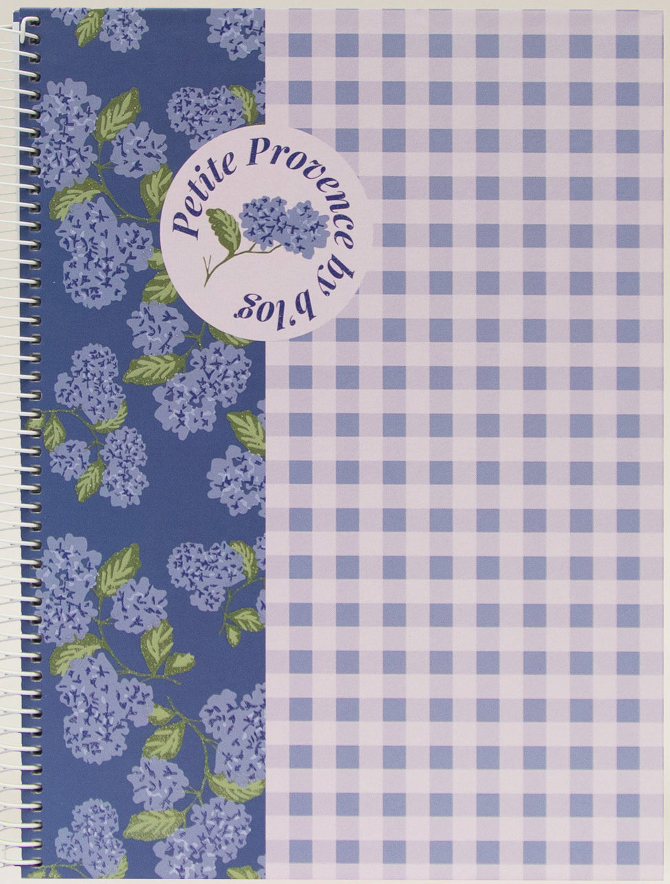 Ancor Provence Flowr Spiralbuch – A4 – kariert 5 mm – 80 Seiten – 90 g/m² – Doppelspirale, Hardcover