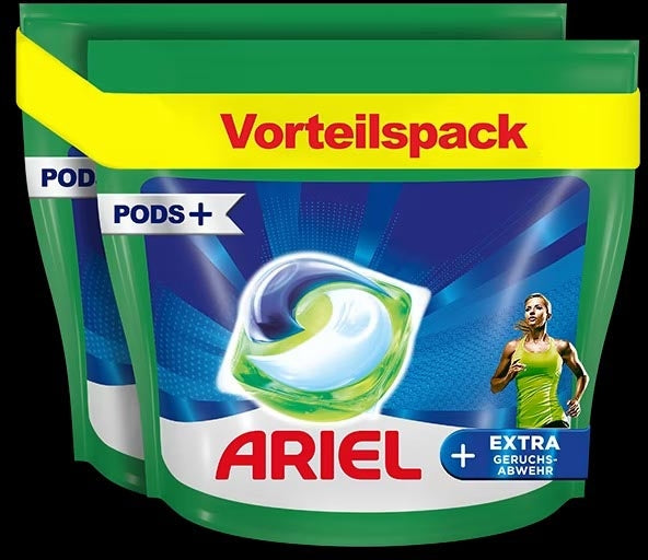 Ariel Flüssigwaschmittel für Color All-in-1 PODS – 82 Pods – Extra Geruchsabwehr