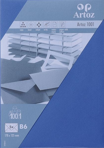 Artoz Couvert B6, royal, 100 g/m² – 5 Stk.