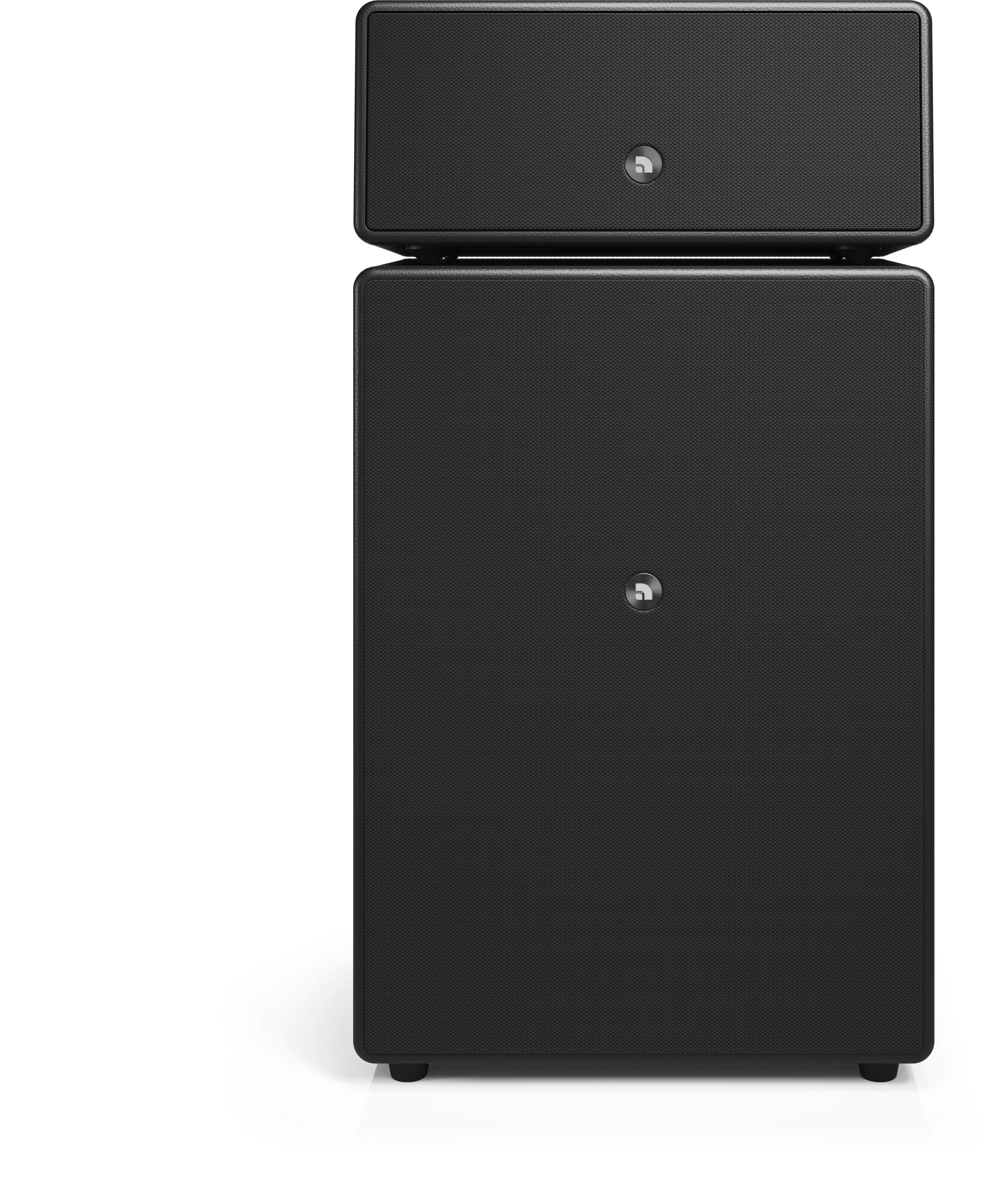 Audio Pro Drumfire II – Smart Speaker – Google Assistant, Alexa, WLAN, AirPlay 2 – Schwarz