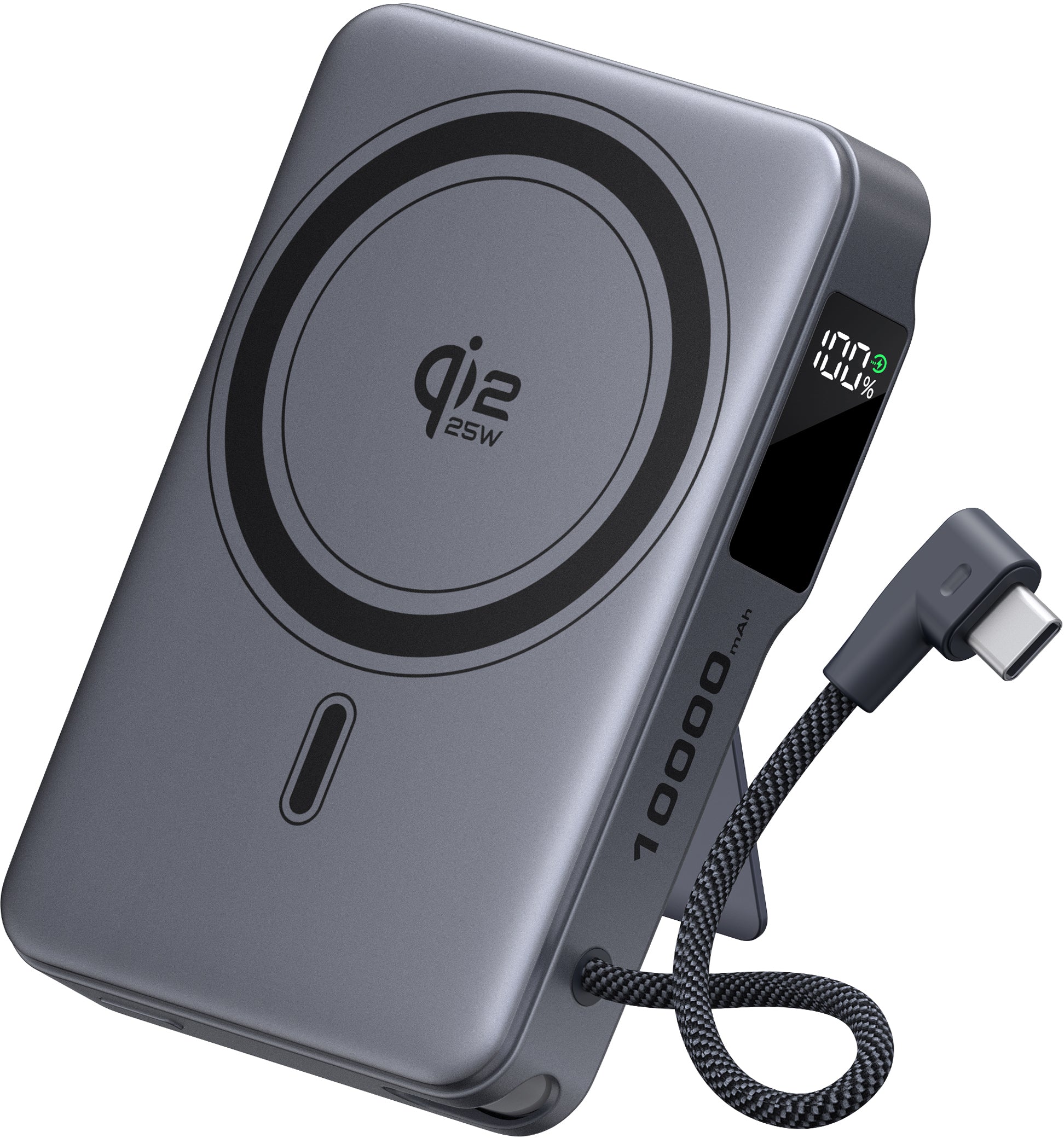 AUKEY MagFusion Vista Mix MagSafe Powerbank 10'000 mAh – Qi2 Wireless 25 W