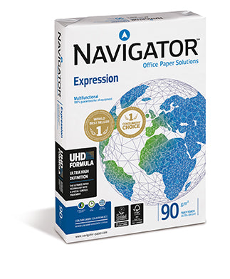 Navigator Expression Kopierpapier Hochweiss – A3, 90 g/m², 2'500 Blatt