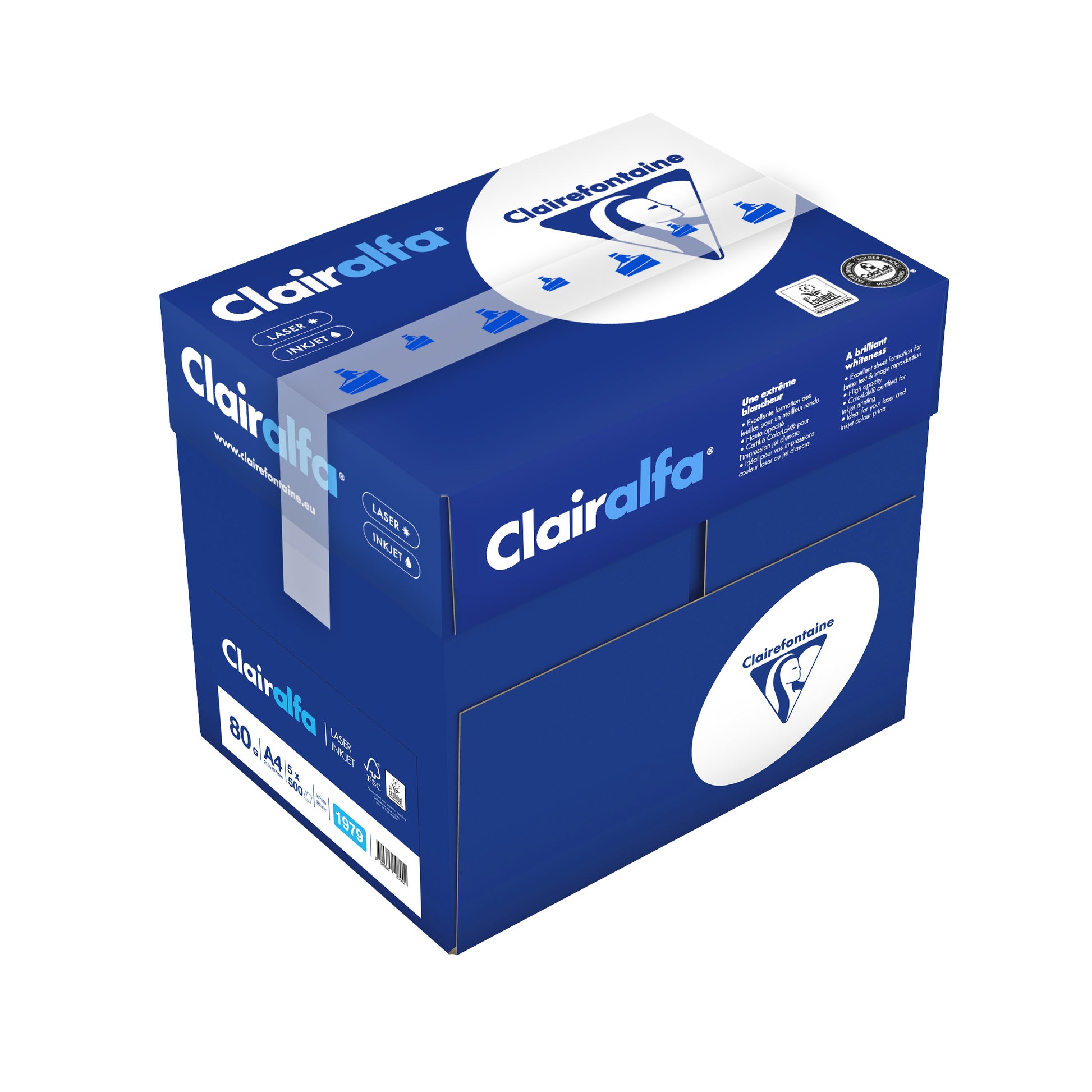 Clairalfa Kopierpapier – A3, 300 g/m², weiss – ColorLok, holzfrei, chlorfrei – 625 Blatt
