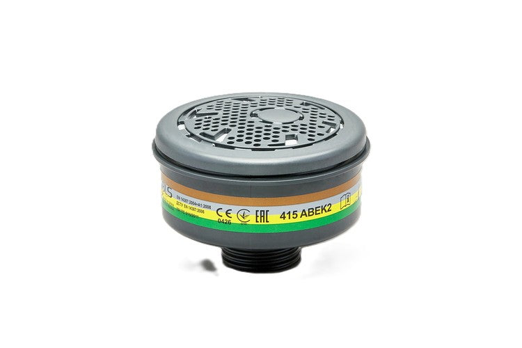 BLS – Ersatzfilter ABEK2 415 RD40 – 4 Stk. – für BLS Atemschutz-Halbmasken und Vollmasken mit RD40-Anschluss