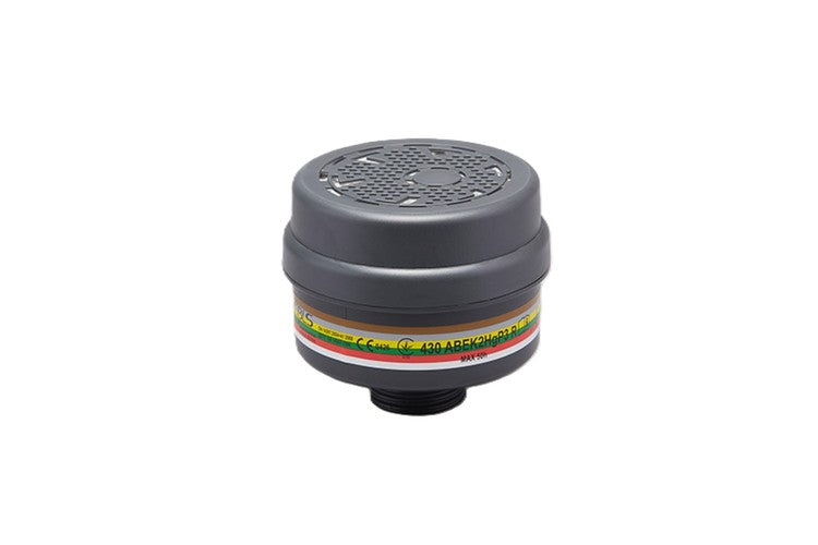 BLS – Ersatzfilter ABEK2Hg/P3 R 430 – 4 Stk. – für BLS Halbmasken und Vollmasken mit RD40-Anschluss