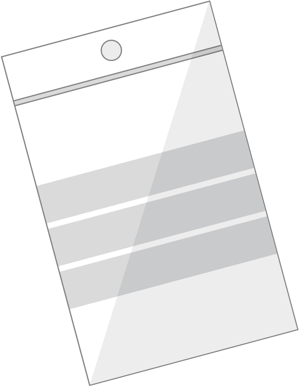 Buroline Büroline Druckverschlussbeutel – 160 × 220 mm, transparent, PE – 10 Stk.
