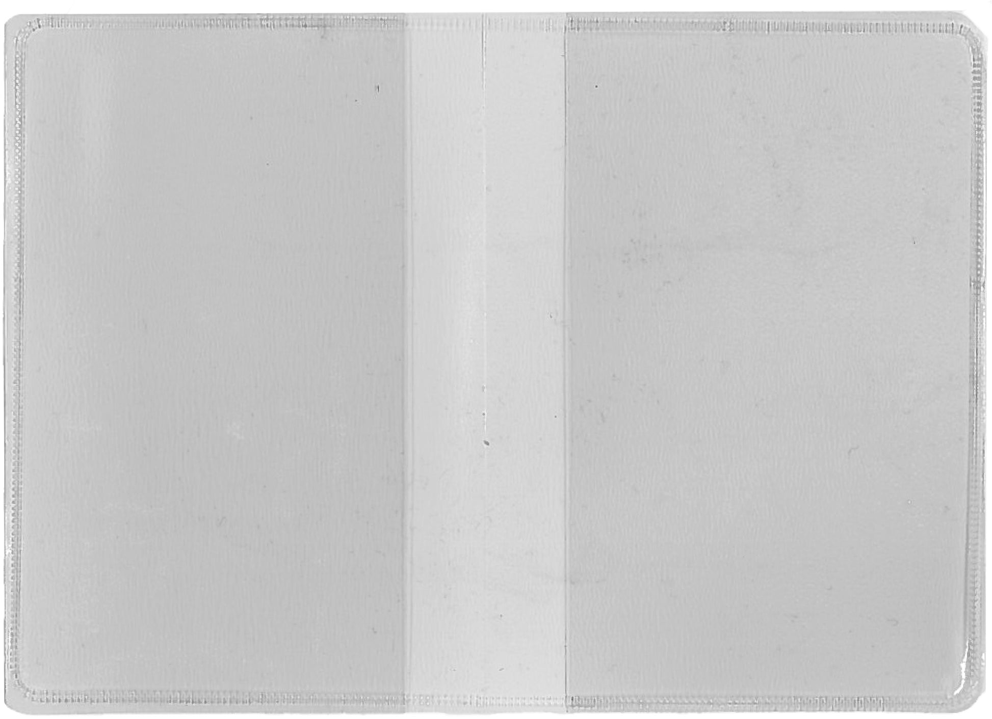 Buroline BÜROLINE Ausweishülle A4, doppelt, PVC, transparent – 25 Stück