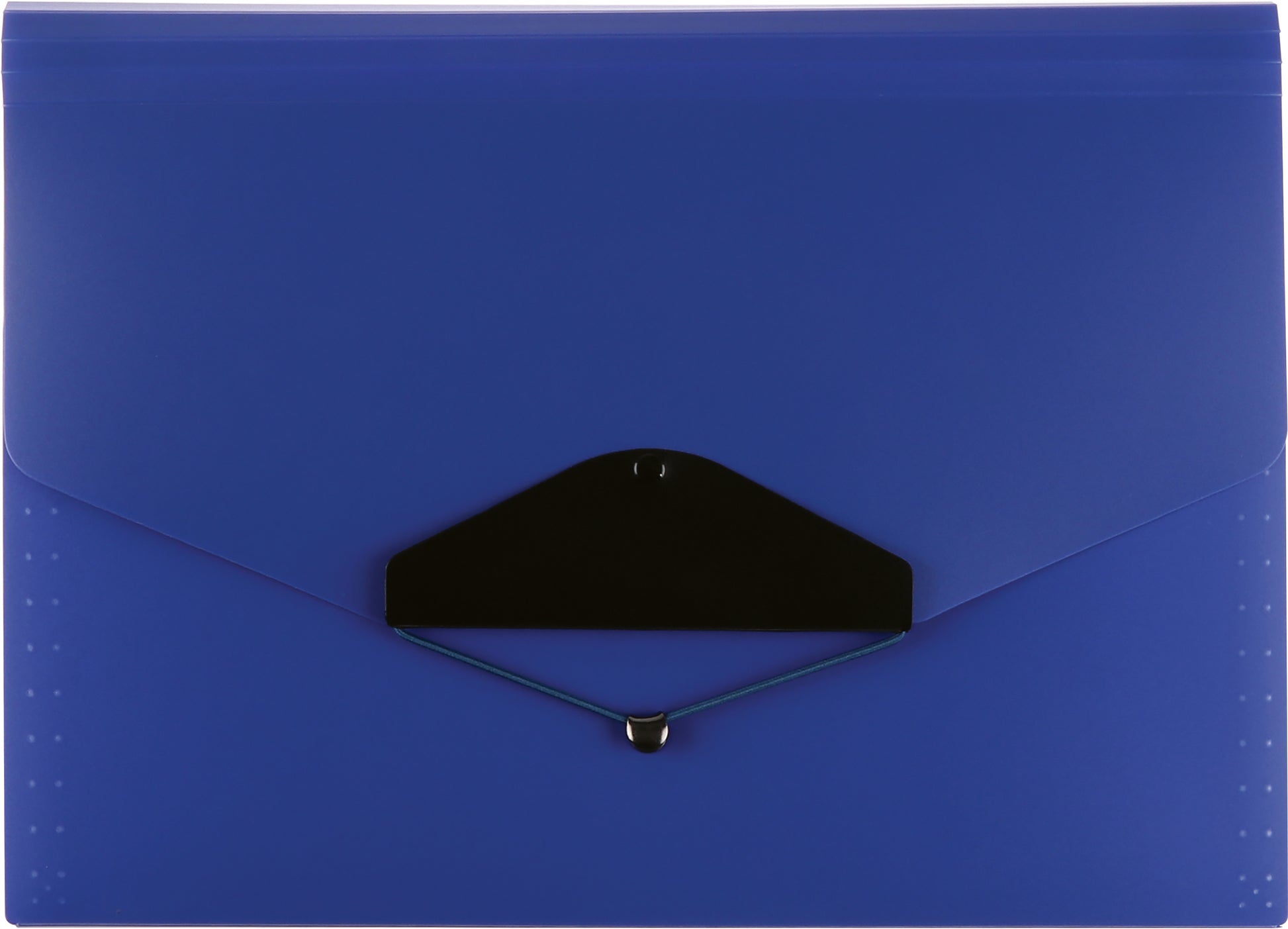 Buroline Büroline Fächermappe A4 – 6 Fächer, Gummiband, Kunststoff, Blau
