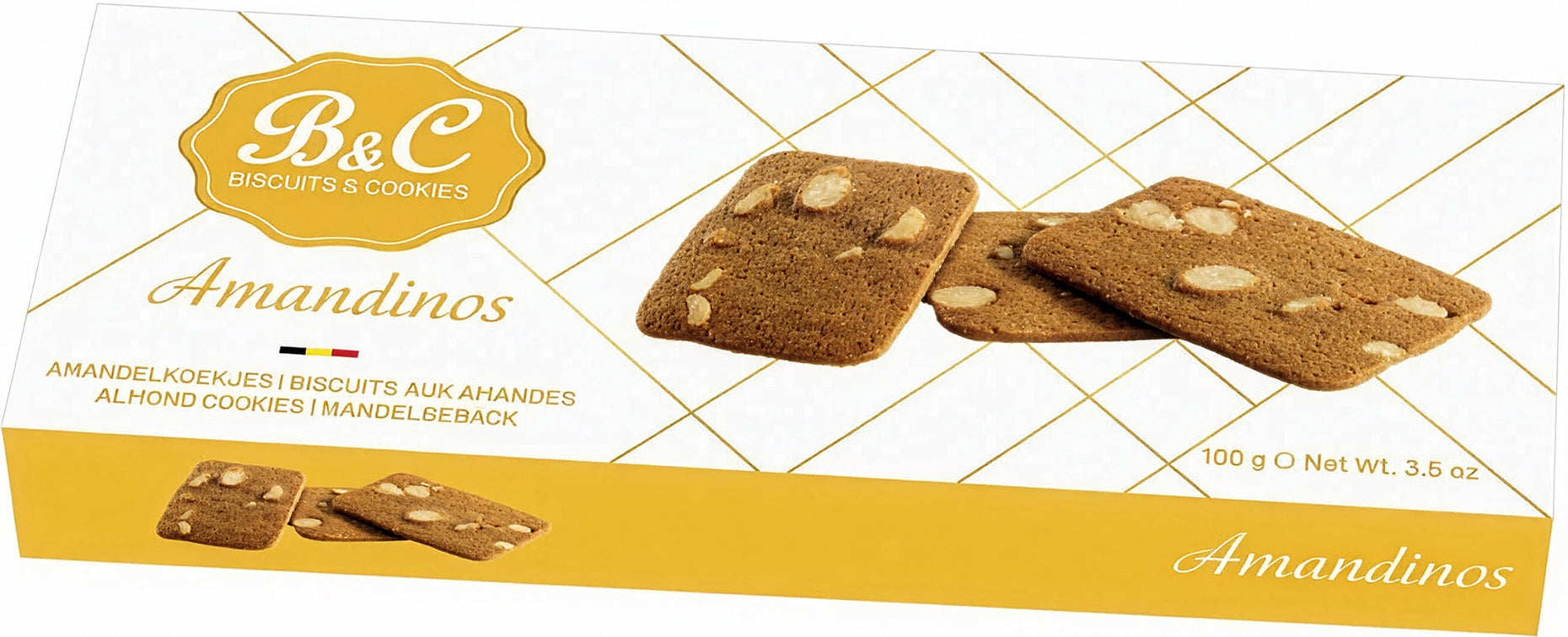 B&C Amandinos Guetzli – Mandeln – 100 g