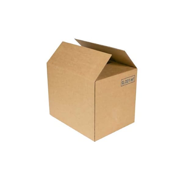 Brieger Aufrichtekarton – 250 × 180 × 150 mm, Automatikboden, 1-wellig, braun – 1 Stk.