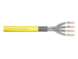 Digitus CAT 8.II Installationskabel – 500 m, gelb, S/FTP, 2000 MHz, simplex