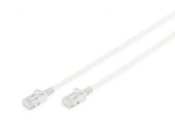 Digitus Cat 6 Patchkabel – 3 m, Grau, LSZH, flach