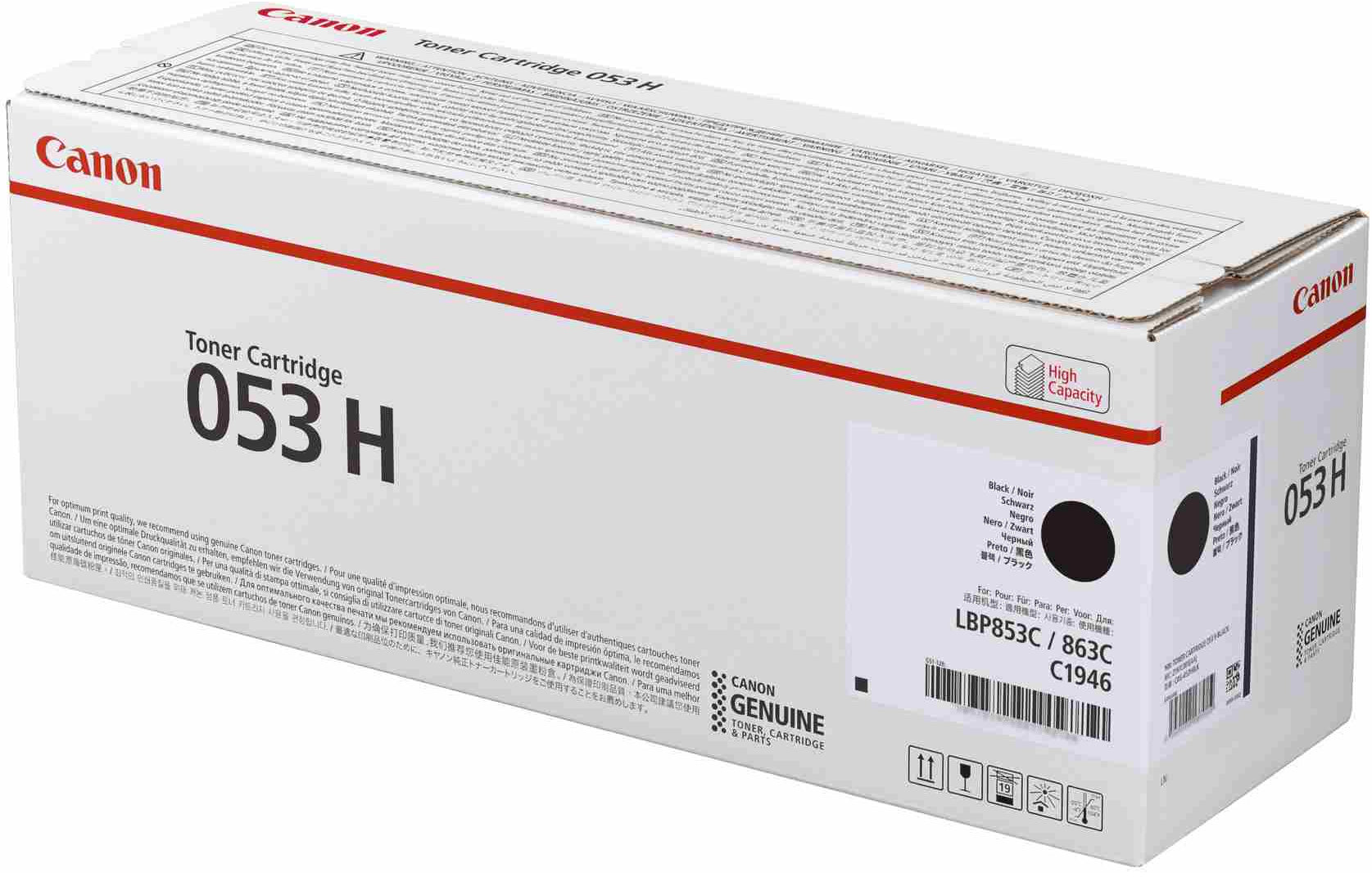 Canon 053H Schwarz Toner – Original – für Canon LBP853Ci/863Ci