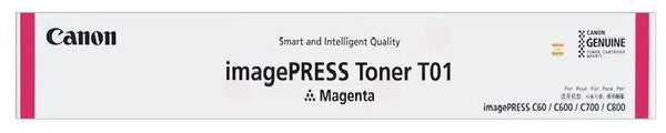 Canon T01 (8068B001) Magenta Toner – Original – für Canon imagePRESS C600/C800/C700